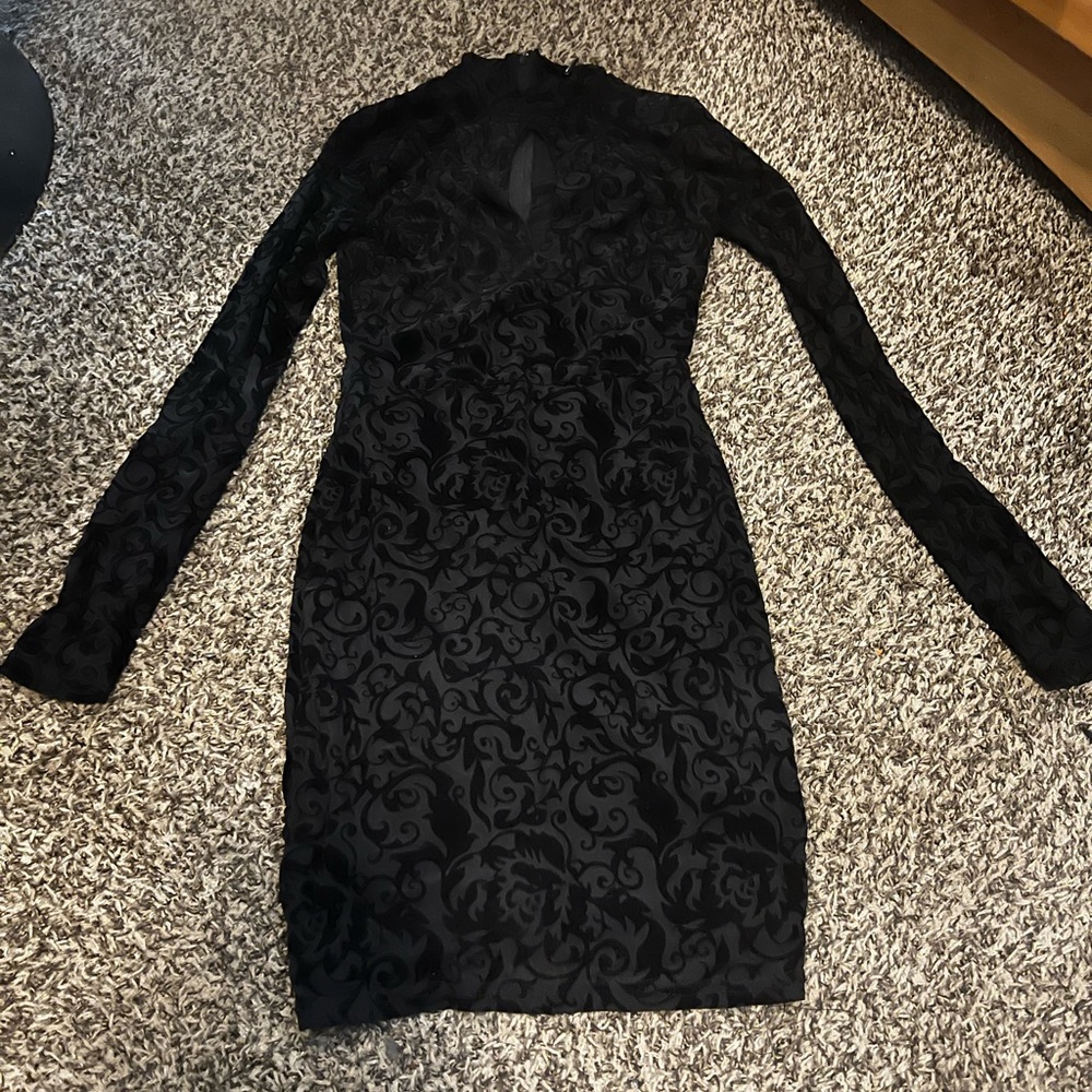 Formal black tight dress - Size small